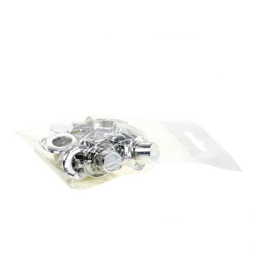 Product Cylinder mini silver 12 pcs