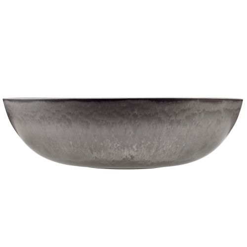 Product Stylish matte grey bowl 37 cm – textured surface, versatile for decorations – 3pcs
