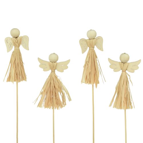 Product Advent decoration angel decoration flower plug 5×11cm 12 pcs