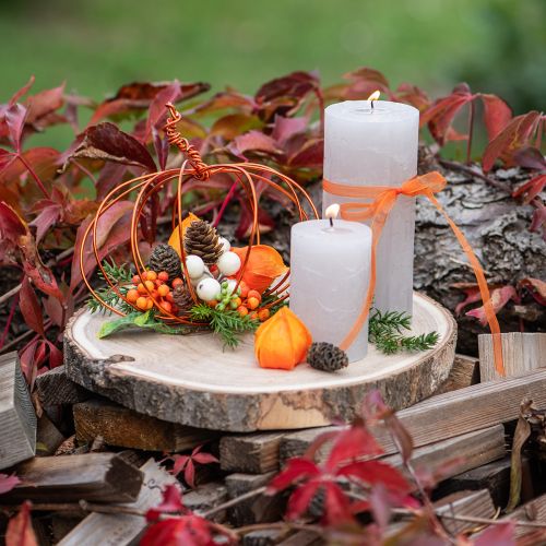 Product Aluminum craft wire, orange, Ø2mm, 500g, 60m, for DIY decorations