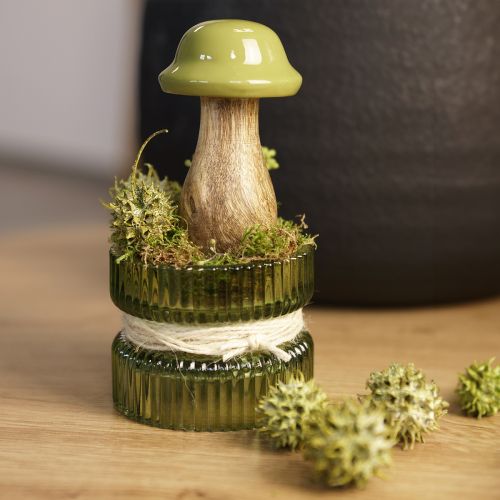 Product Sweetgum cones green frosted 250g