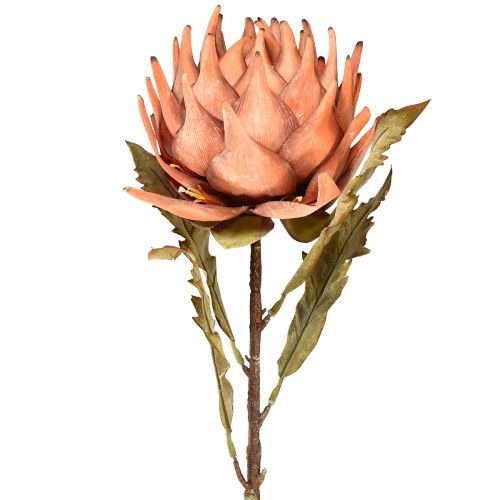 Floristik24 Artichoke Artificial Flower Autumn Orange Dry Look Ø15cm 73cm