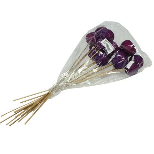 Floristik24 Bell Cup Mix on a stick Erika 15 pcs