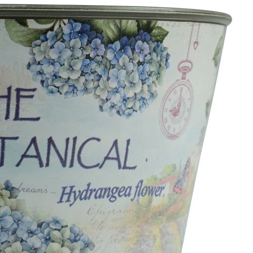 Product Planter hydrangeas flower bowl round plastic Ø21cm H11cm
