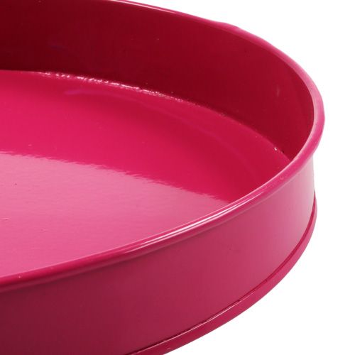 Floristik24 Round coasters Ø23cm, 5 pieces, pink