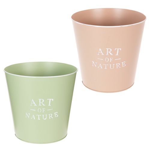 Zinc flower pot Ø22cm H21cm Various colors buy online | Floristik24.ie