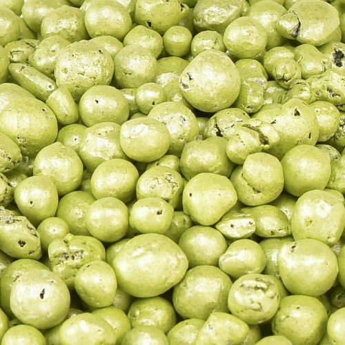 Product Brilliant decorative beads 4mm - 8mm green 1l