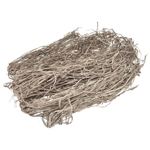 Floristik24 Decorative fibers for crafts natural brown white natural materials 500g