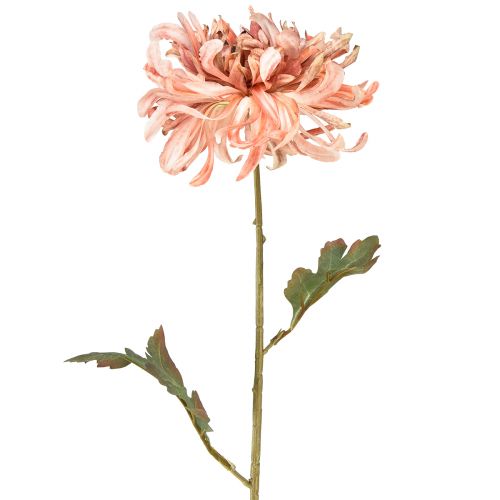 Floristik24 Chrysanthemums Pink Salmon Artificial Ø13cm L72cm 2pcs