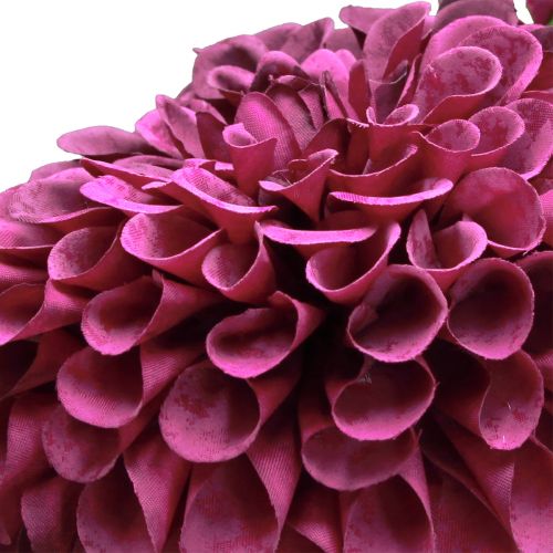 Product Dahlia artificial flowers with purple blossom Ø10cm L80cm 2pcs