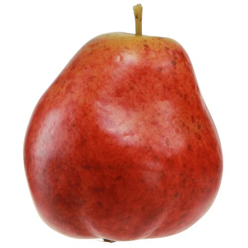 Product Decorative red pears, Ø5.5cm, H6.5cm, 12 pieces, decorative fruit
