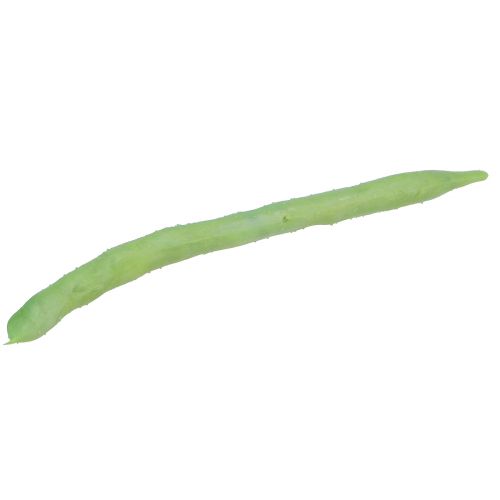 Product Decorative Beans, Artificial Vegetables, Green, Real Touch, 17cm, 6 Pieces