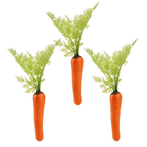 Product Decorative Carrots Artificial Vegetables L30cm 3 pcs