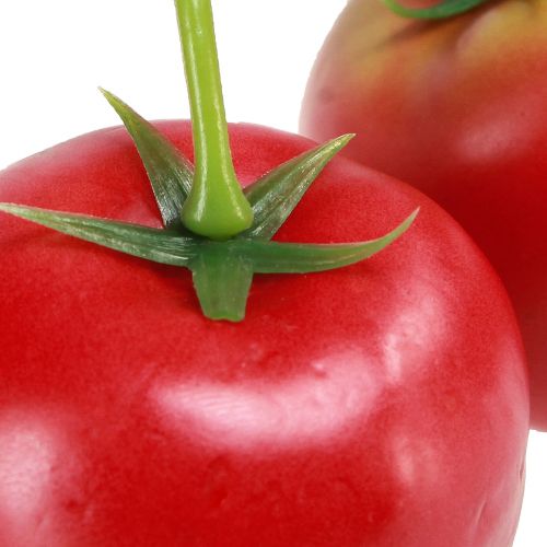 Product Decorative Tomatoes 2 Artificial Tomatoes on Vine Ø6cm L15cm