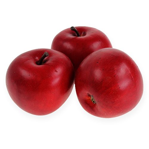 Floristik24 Decorative Apple Red 6.5cm 12 pcs