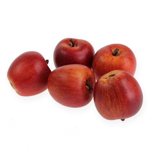 Product Gala Apple Red Art Decoration 12-Piece Set 5cm - Realistic, High-Quality, Deceptively Real