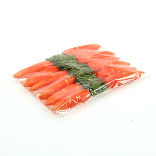 Floristik24 Decorative carrots orange 8cm 12pcs