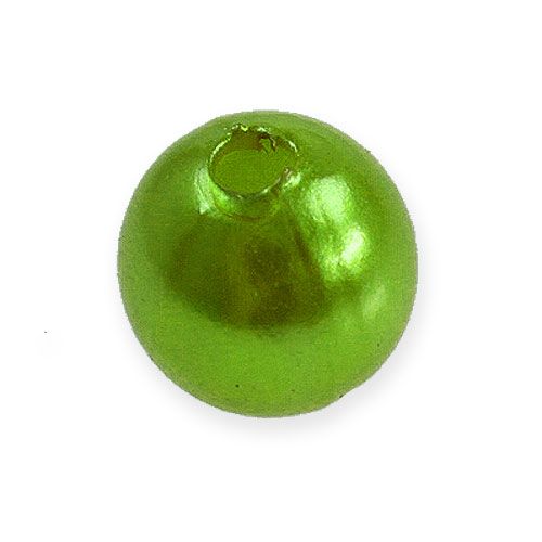 Product Decorative beads Ø10mm green 115 pieces