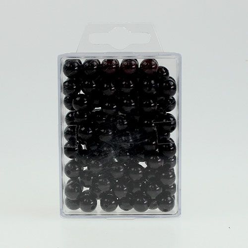 Product Decorative Beads Ø10mm Black 115 pcs