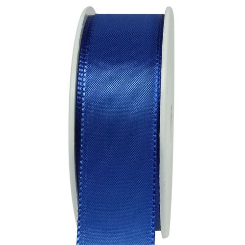 Product Gift and decoration ribbon dark blue 40mm x 50m