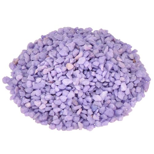 Product Decorative granules lilac decorative stones purple 2mm - 3mm 2kg