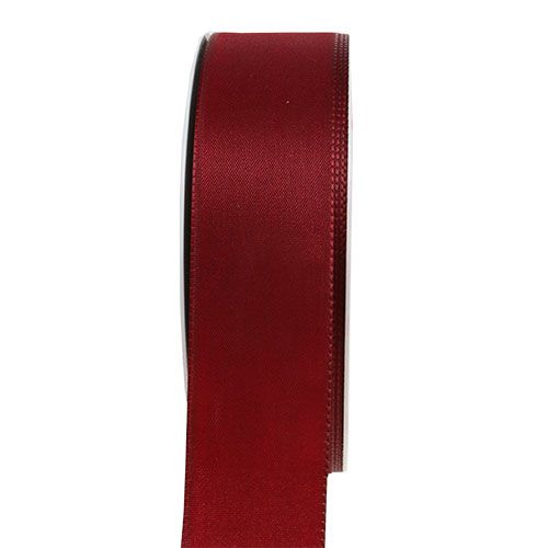 Decorative ribbon Bordeaux 40mm 50m