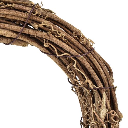 Floristik24 Decorative vine wreath natural door wreath autumn Ø20cm 4pcs