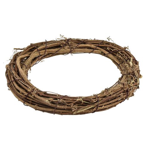 Floristik24 Decorative vine wreath natural door wreath autumn Ø20cm 4pcs