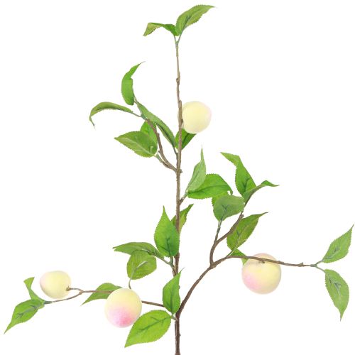 Product Decorative branch, artificial peach, 52cm, decorative branch, 2-piece set