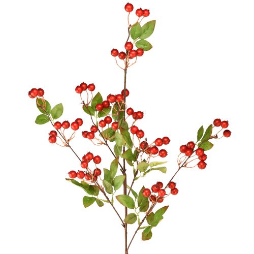 Floristik24 Decorative branch red berries artificial branch Christmas 88cm