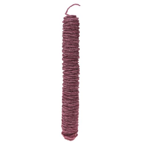Wick thread felt cord violet 55m