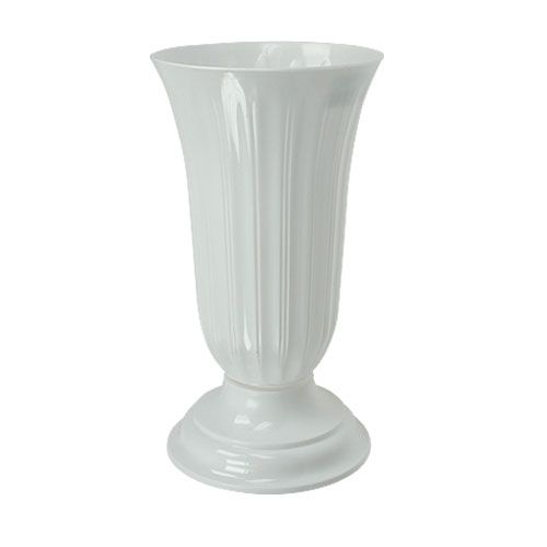 Product Lilia White Ø16 - 28cm Floor Vase 1 pc