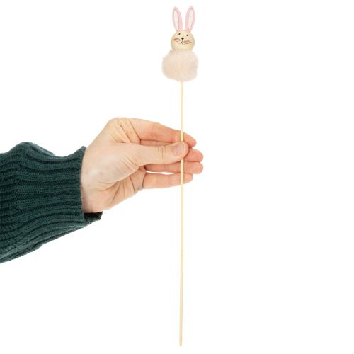 Product Fluffy Easter bunny figurines for cheerful Easter celebrations, room decoration, 34cm, 12 pieces