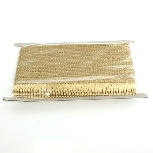 Floristik24 Fringe gold 25m