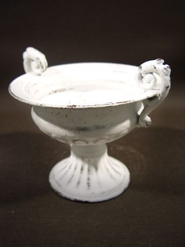 Floristik24 Cup with handle Ø 16cm H12.5cm white