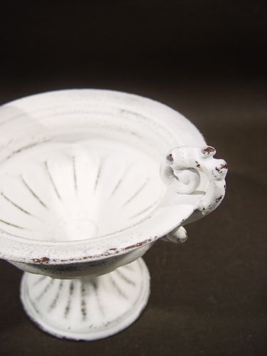 Floristik24 Cup with handle Ø 16cm H12.5cm white