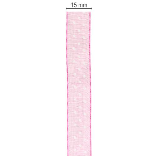 Product Gift ribbon, ideal for creative gift wrapping and DIY projects, 2.5cm wide, 20m long