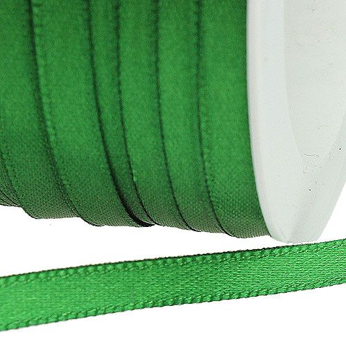 Product Gift ribbon decorative ribbon satin ribbon 6mm 50m dark green