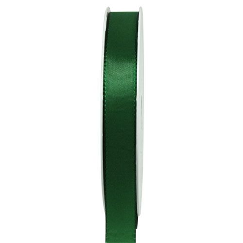 Floristik24 Gift and decoration ribbon 15mm x 50m dark green