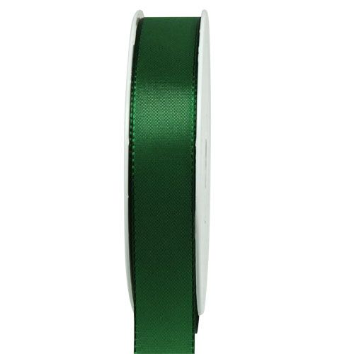 Floristik24 Gift and decoration ribbon 25mm x 50m dark green