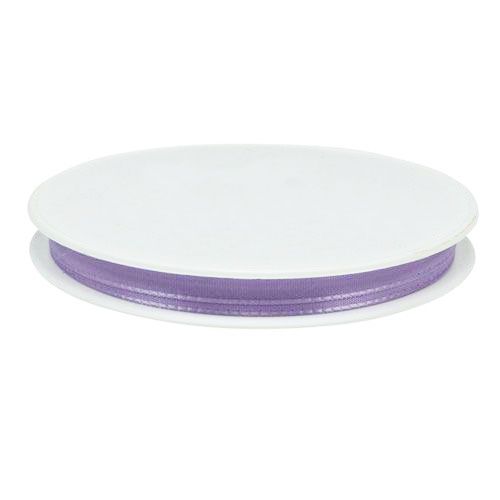 Product Gift and decoration ribbon taffeta ribbon lilac 8mm 50m