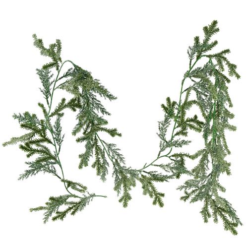 Floristik24 Lifelike fir garland length 180 cm – perfect for festive interior decoration, fresh green, ideal for Christmas and holidays