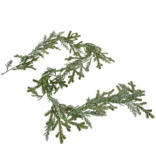 Floristik24 Lifelike fir garland length 180 cm – perfect for festive interior decoration, fresh green, ideal for Christmas and holidays