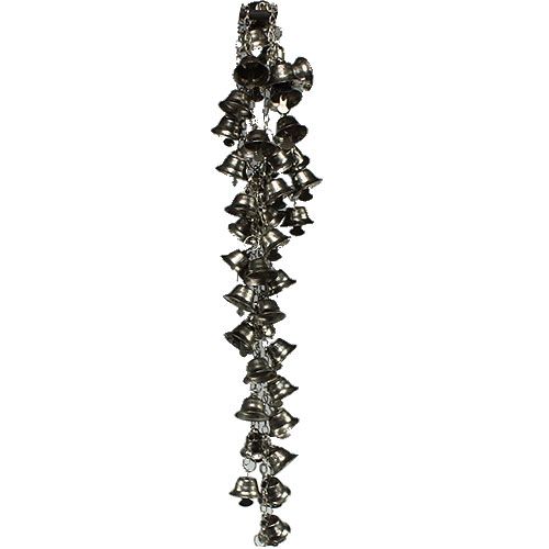Floristik24 Bell chain silver 1m