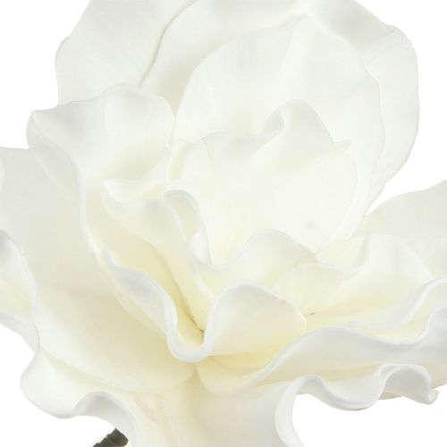 Product Large Foam Flowers Foam Artificial Flowers White 85cm 2pcs