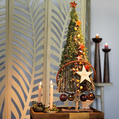 Floristik24 Rosehip branch yellow/orange artificial branch rosehip decoration L95cm