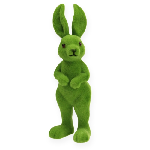 Floristik24 Decorative bunny green standing 20cm 4pcs.