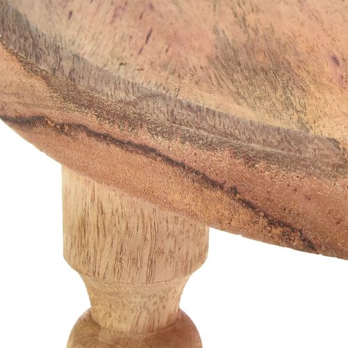 Product Etagere wooden 2-tier mango wood Ø35cm/Ø24cm H51,5cm