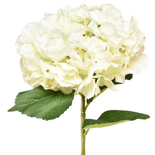 Artificial Hydrangea Gigant Decorative Flower White Ø23cm L84cm