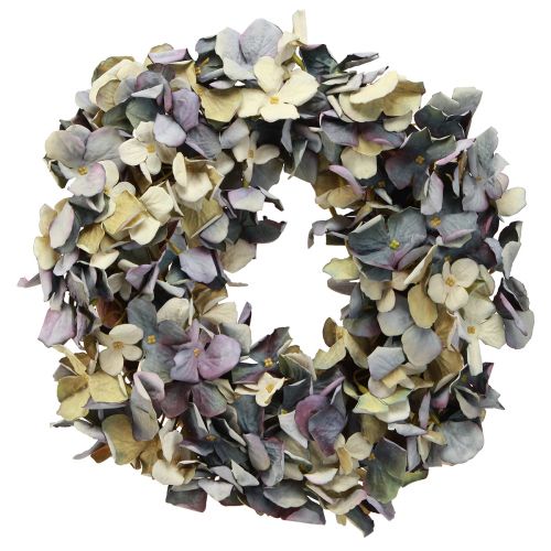 Floristik24 Hydrangea wreath decorative wreath artificial flowers blue Ø30cm